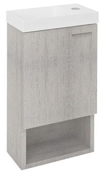 SAPHO SAPHO LATUS XI Zidni Kupaonski Ormarić, 30x53x16,5cm, Polarni Hrast