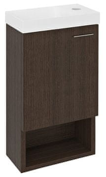 SAPHO SAPHO LATUS Zidna Kupaonska Komoda 30x53x16.5cm, Rustikalna Borovina