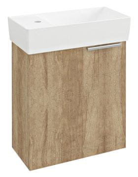 SAPHO SAPHO LATUS ZIDNI ORMARIĆ ZA UMIVAONIK 44x50x22cm, DUB ALABAMA