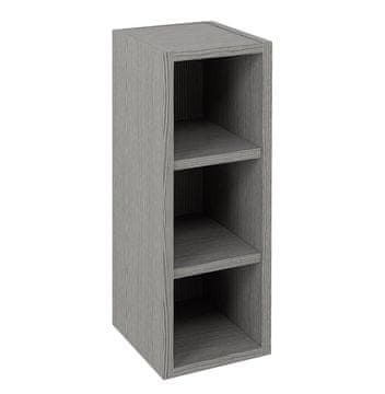 SAPHO ESPACE Otvorena Polična Ormarić 20x60x22cm, Srebrni Hrast