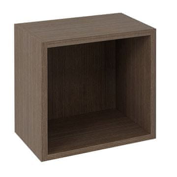 SAPHO ESPACE Zidna Polica Otvorena 35x35x22cm Rustikalna Borovina