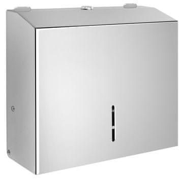 SAPHO Držač papirnatih ručnika, 270x265x115mm, sjajni nehrđajući čelik