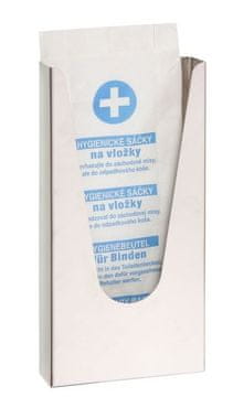 SAPHO Zidni Držač za Papirnate Vrećice HygBag, Nehrđajući Čelik, Sjajni Završetak