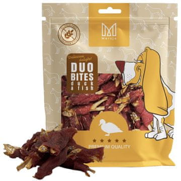 Mersjo Poslastica za pse Duo Flavors - Patka s ribicama Mersjo 300g