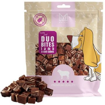 Mersjo Poslastica za pse Duo Flavors – Janjetina s bakalarom Mersjo 300g
