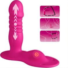Bodybite Nosivi vibrator s aplikacijom, tihi rad, vodootporan, podesivi remen | PABLO
