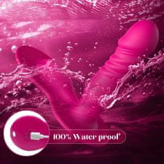 Bodybite Nosivi vibrator s aplikacijom, tihi rad, vodootporan, podesivi remen | PABLO