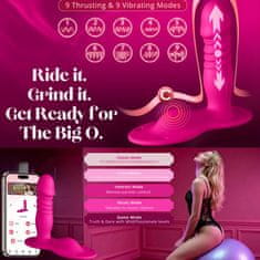 Bodybite Nosivi vibrator s aplikacijom, tihi rad, vodootporan, podesivi remen | PABLO