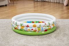 Bestway bazen s tri komore 102x25 cm s lopticama