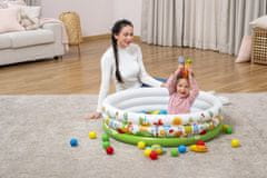 Bestway bazen s tri komore 102x25 cm s lopticama