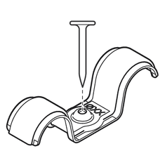 BOSCH Professional PRO EMD-8 metalna kabelska stezaljka, 100 komada (1600A03C2H)