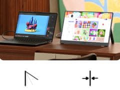 Arzopa Z1FC prijenosni monitor 41 cm (16.1), FHD, IPS, 144 Hz, mHDMI, USB-C, zvučnici, kućište (Z1FC-SIVA)