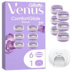 Gillette Glave za brijanje Venus Comfort Glide Breeze, 6 komada