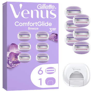 Gillette Glave za brijanje Venus Comfort Glide Breeze, 6 komada
