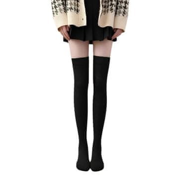 VIVVA® Modne termo čarape do bedara, elastične i tople za zimu | VIVISOCK