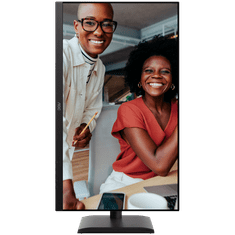 AOC U27E4CV monitor, 68,6 cm (27), 4K UHD, IPS, USB-C, 90 W, crni (U27E4CV)