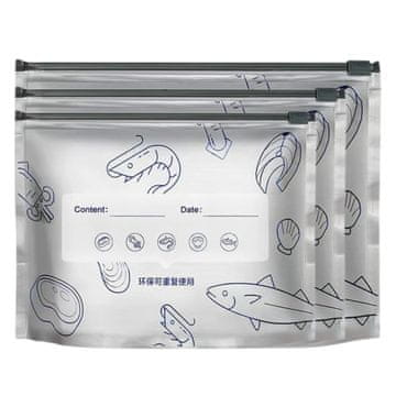 HOME & MARKER® Višekratne aluminijske vrećice za pohranu hrane 30 kom | REUSEFO