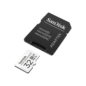 SanDisk 32GB High Endurance microSD Class 10 U3 V30 memorijska kartica s adapterom