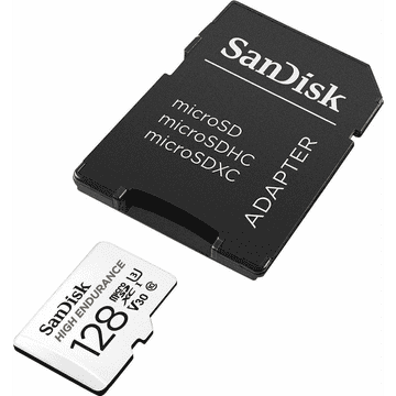 SanDisk 128GB High Endurance microSD Class 10 U3 V30 memorijska kartica s adapterom