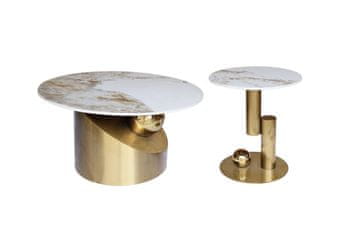 Livin Hill Set stolića za kavu M60 80x43x80 cm bijela