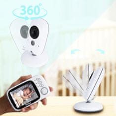 MG BabyWatch dječja video nadzorna kamera, bijela