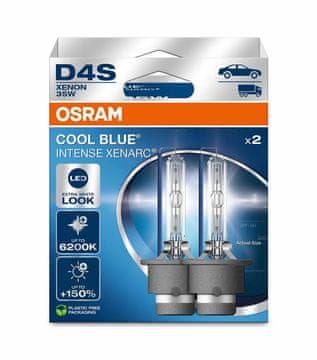Osram SET XENON ŽARULJA D4S 66440CBN-2HB COOL BLUE INTENSE 35W P32d-5 2HB