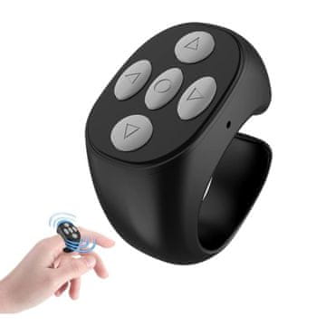 VYZIO® Bežični Bluetooth prsten daljinski upravljač – Android/iOS, 48 h rada | TAPCONTROL