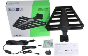 Evolveo Vanjska antena Jade 2 LTE, 48dBi active DVB-T/ T2, LTE filter