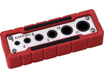 Extol Premium Predložak vodiča za bušenje 8801920, O 2-4-6-8-10-12mm