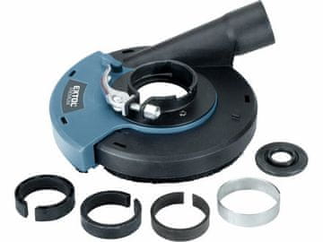 Extol Premium Napa za usisavanje za brušenje kutnom brusilicom 8807020, O125mm with brush ring