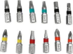 Ostatní Set bitova KO-CY5953050 Bit set 19 pcs Torx, Hex, PZ, PH, S HARDEN