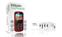 Evolveo Mobilni telefon EasyPhone XS crveni