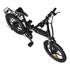 A DECE OASIS A20 XE električno kolo, zložljivo, 250 W, do 80 km, črno