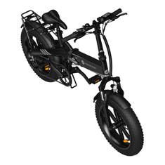 A DECE OASIS A20FXE električni bicikl, FATbike, sklopivi, 250 W, do 70 km, crni