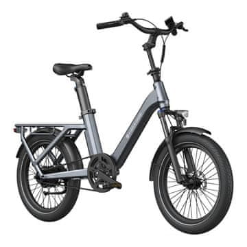 A DECE OASIS Air ONE Pro električni bicikl, gradski, 250 W, do 100 km, sivi (AirOnePro)