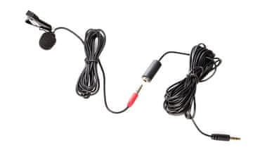 Saramonic SR-LMX1+ lavalier mikrofon (3,5 mm TRRS, 4 m kabel)