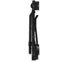 Black+Decker 2-u-1 ručna transportna kolica, sklopiva, metalna, nosivost do 120 kg, lagana 7,3 kg, za sve transportne potrebe, crna, narančasta