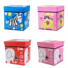 Denis Dječja kutija za pohranu igračaka, sorto razni uzorci