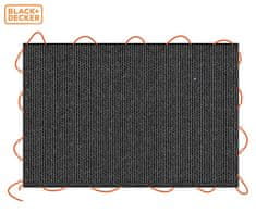 Mreža za prikolicu, 2x3m, siguran prijevoz tereta/materijala, maksimalna sigurnost, elastičan materijal, izdržljiva konstrukcija, + torba, crna