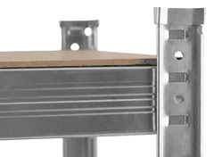 Proline Radioničke police, 5 polica, 175 kg, 180×90×40 cm (62030)