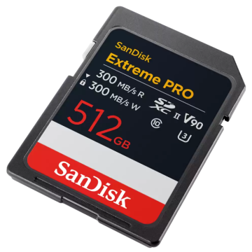 SanDisk 512GB Extreme PRO SD UHS-II V90 memorijska kartica