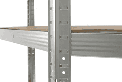 Proline Radioničke police, kutne, 5 polica, 175 kg, 180x90x90 cm (62040)