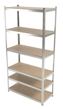 Proline Radioničke police, 6 polica, 175 kg, 222 x 110 x 50 cm (62032)