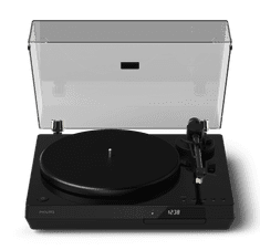 Fidelio gramofon i CD player, Bluetooth, AUX izlaz, crna boja