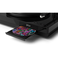 Philips Fidelio gramofon i CD player, Bluetooth, AUX izlaz, crna boja