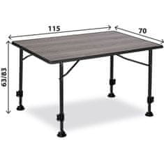 Brunner Linear Greywood 115 stol za kampiranje, 115 x 70 cm