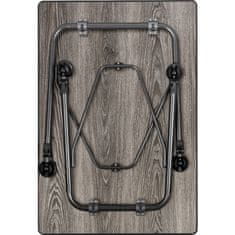 Brunner Linear Greywood 115 stol za kampiranje, 115 x 70 cm