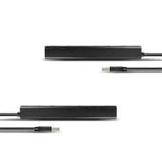 AXAGON Hue-sa7bp hub 7-portowy usb 3.2 gen 1 aluminijski hub za punjenje, ac adapter