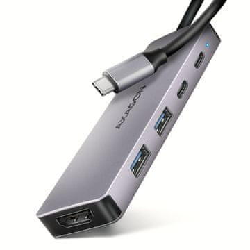 AXAGON AXAGON HMC-5H60 USB-C hub 5u1, 5Gbps, 2x USB-A, HDMI 4K/60Hz, USB-C, PD 100W