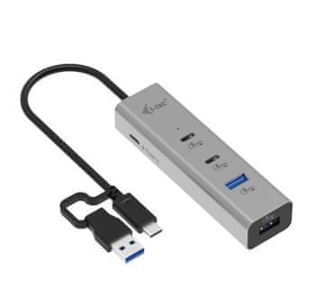 I-TEC i-tec Metal Charging HUB 2xUSB-C/2xUSB-A, PD 85W